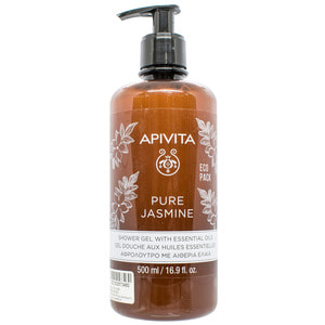 Гель для душа APIVITA (Апивита) ЧИСТЫЙ ЖАСМИН с эфирными маслами 500 мл