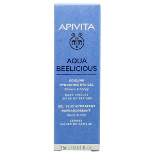 Гель для шкіри навколо очей APIVITA (Апівіта) AQUA BEELICIOUS (Аква Беліциос) з охолоджуючим і зволожуючим ефектом 15мл