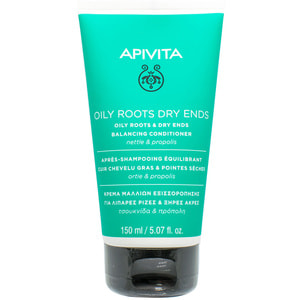 Кондиціонер для волосся APIVITA (Апівіта) OILY ROOTS DRY ENDS (Ойлі рутс драй ендс) для жирного волосся і сухих кінчиків 150 мл