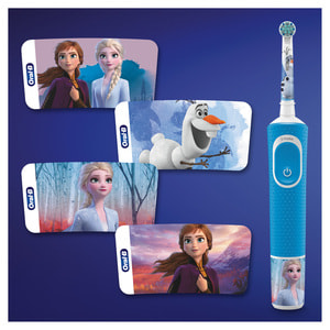 Зубная щетка ORAL-B (Орал-би) тип 3710 D100.413.2KX электрическая детская с 3-х лет Frozenll + футляр