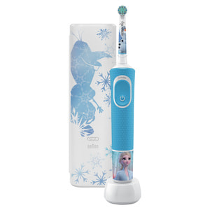 Зубная щетка ORAL-B (Орал-би) тип 3710 D100.413.2KX электрическая детская с 3-х лет Frozenll + футляр