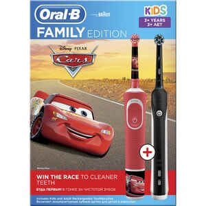 Зубна щітка електрична ORAL - B (Орал-бі) Braun Pro 700 & Kids Cars Family Edition