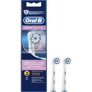 Насадки для електричної зубної щітки змінні ORAL-B (Орал-бі) Sensi UltraThin EB60 2 шт