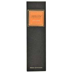 Аромадиффузор AREON HOME PERFUME (Ареон Хоум Парфюм) Black Золотой янтарь 85 мл