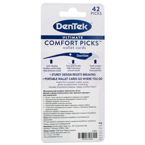 Зубочистки DENTEK (Дентек) максимальний комфорт 42 шт