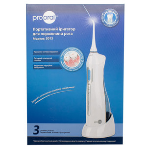 Ирригатор портативный PROORAL (Проорал) для ротовой полости 1 шт