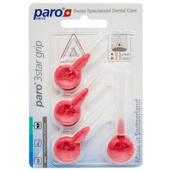 Межзубные ершики PARO (Паро) красные 2 мм 4 шт