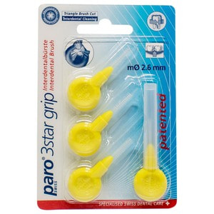 Межзубные ершики PARO (Паро) желтые 2,6 мм 4 шт