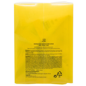 Скраб-пілінг для обличчя J:ON (Джион) Baking Soda Gentle Pore Scrub очищуючий по 5 г 20 шт