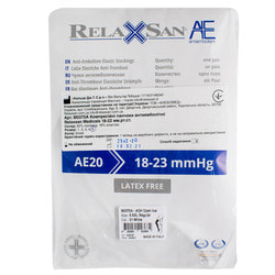 Панчохи антиемболічні RELAXSAN (Релаксан) Medicale (Медикал) 18-22 мм розмір 5 білі 1 пара модель M0370А