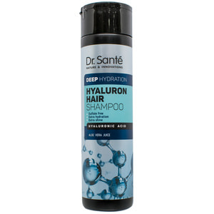 Шампунь для волосся Dr.Sante Hyaluron Hair Deep Hydration (Доктор санте гіалурон хеїр діп хайдрейшин) глибоке зволоження 250 мл