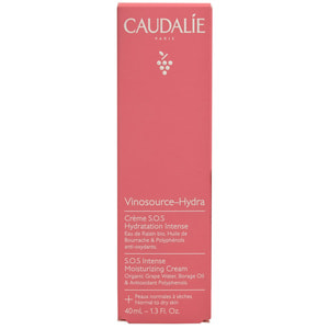 Крем для лица CAUDALIE (Кадали) Vinosource (Виносурс) интенсивный увлажняющий SOS 40 мл