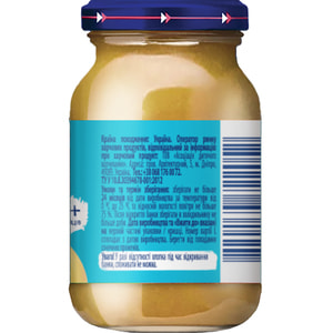 Пюре фруктовое детское КАРАПУЗ Яблоко и абрикос с 4-х месяцев 170 г