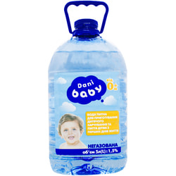 Вода питна DANI BABY (Дани Беби) для приготування дитячого харчування від 0 місяців 5 л
