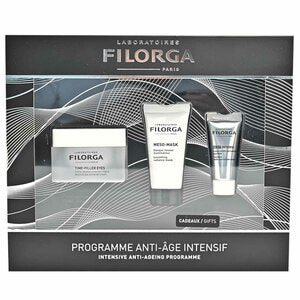 Набір FILORGA (Філорга) Тріо Інтенсив Тайм-філер для контуру очей 15 мл + Мезо-маска 15 мл + NCEF-Реверс крем 7 мл