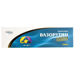 Вазорутин рапід гель туба 40г Solution Pharm