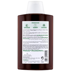 Шампунь для волосся KLORANE (Клоран) зміцнюючий з хініном та органічним едельвейсом 200 мл