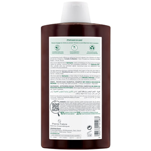 Шампунь для волос KLORANE (Клоран)  укрепляющий с хинином и органическим эдельвейсом 400 мл