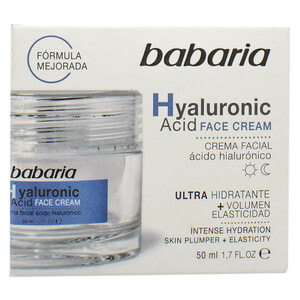 Крем для лица BABARIA (Бабария) с гиалуроновой кислотой 50 мл