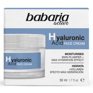 Крем для обличчя BABARIA (Бабарія) з гіалуроновою кислотою 50 мл