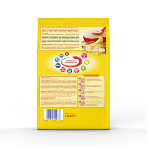 Каша молочная детская Нутриция Milupa (Милупа) Гречневая с бананом с 6-ти месяцев 210 г