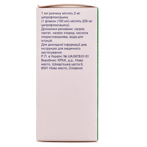Ципринол р-н д/інф. 2мг/мл фл. 100мл