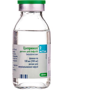 Ципринол р-н д/інф. 2мг/мл фл. 100мл