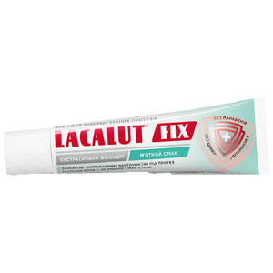 Крем для фиксации зубных протезов LACALUT (Лакалут) Фикс мятный вкус 40 г