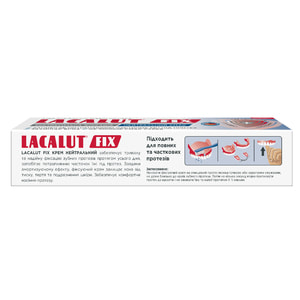 Крем для фиксации зубных протезов LACALUT (Лакалут) Фикс нейтральный вкус 40 г