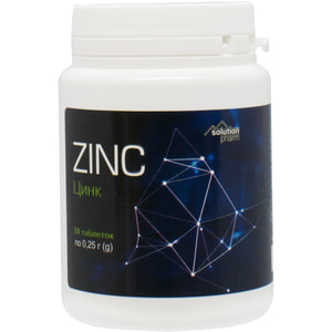 Цинк таблетки диетическая добавка упаковка 50 шт Solution Pharm