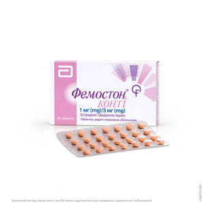 Фемостон конти табл. п/о 1мг/5мг №28