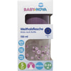 Бутылочка для кормления BABY-NOVA (Беби нова) Декор пластиковая с широким горлом сиреневая 150 мл