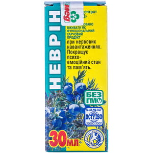 Фітоконцентрат Екомед Неврин для поліпшення психоемоційного стану та пам'яті флакон 30 мл