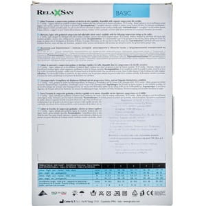 Колготки антиварикозные RELAXSAN (Релаксан) для беременных 140 ден размер 4 черные