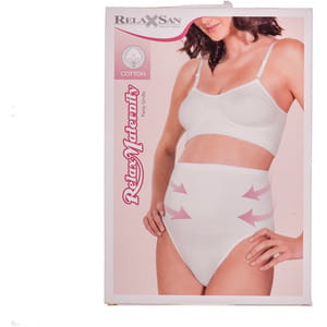 Трусы-бандаж послеродовые RELAXSAN (Релаксан) женские SLIM S белые