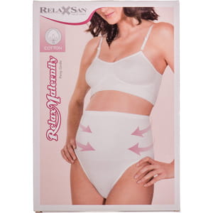 Трусы-бандаж післяпологові RELAXSAN (Релаксан) жіночі SLIM XL білі