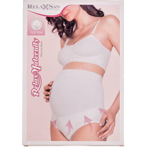 Трусы-бандаж дородовые RELAXSAN (Релаксан) женские PRE XL белые