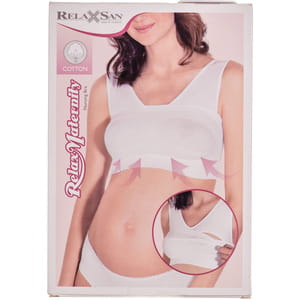 Майка для кормления RELAXSAN (Релаксан) женская NURSING BRA XL бежевая