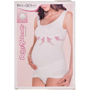 Майка-бандаж дородовая RELAXSAN (Релаксан) женская SUPPORT размер XL цвет бежевая