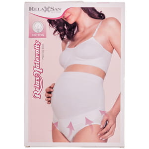 Трусы-бандаж дородовые RELAXSAN (Релаксан) женские PRE S бежевые