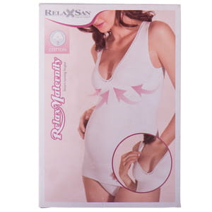 Майка для кормления RELAXSAN (Релаксан) женская SMART NURSING SINGLET S белая