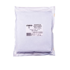 Покрытие операционное стерильное Славна материал смс размер 200 x 160 см 1 шт