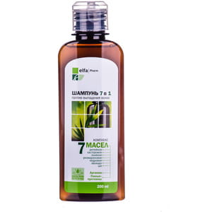 Шампунь для волосся ELFA PHARM (Ельфа фарм) 7 олій 7 в 1 200 мл