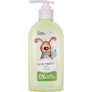 Гель-мыло детское PINK ELEPHANT (Пинк Элефант) Заяц Егорка 250 мл