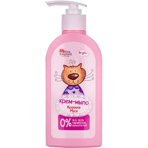 Крем-мыло детское PINK ELEPHANT (Пинк Элефант) Кошечка Муся 250 мл