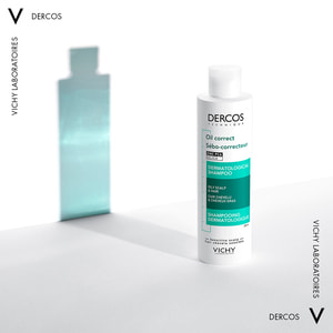 Шампунь-догляд для жирного волосся VICHY (Віши) Деркос себорегулюючий контроль жирності 200 мл