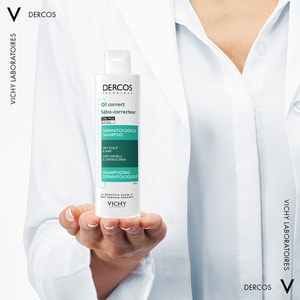 Шампунь-догляд для жирного волосся VICHY (Віши) Деркос себорегулюючий контроль жирності 200 мл