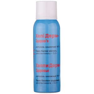 ХеппиДерм-Здоровье аэроз. пена накожн. 50мг/г баллон 117г