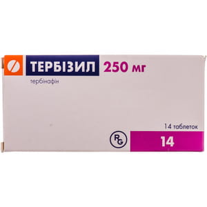 Тербизил табл. 250мг №14