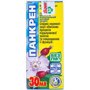 Фитоконцентрат Экомед Панкрен улучшения работы поджелудочной железы 30 мл